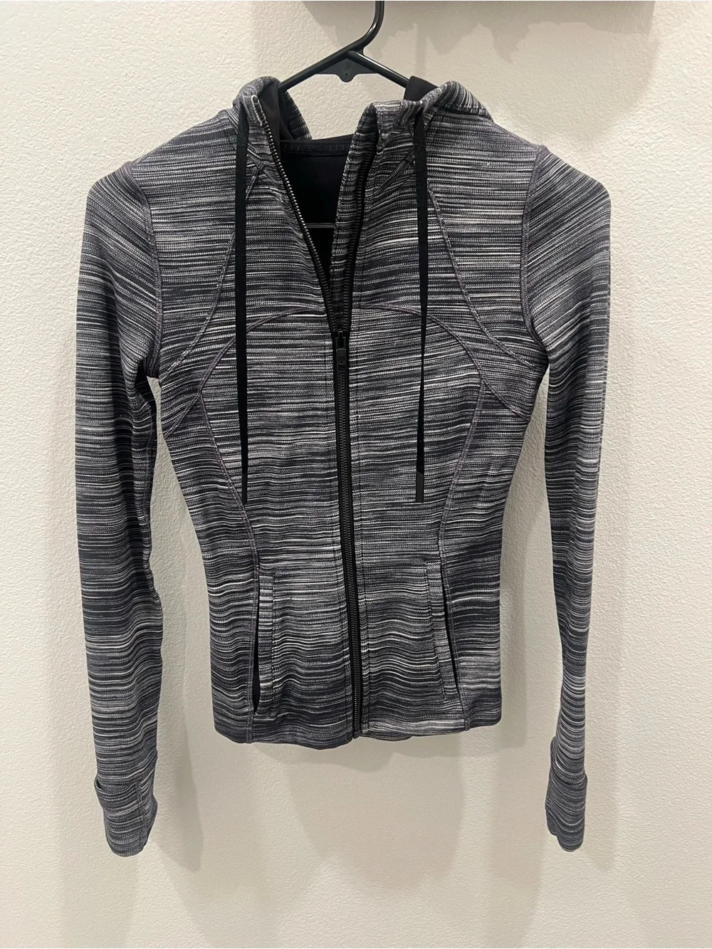 Lululemon Navy Blue and White Define Jacket